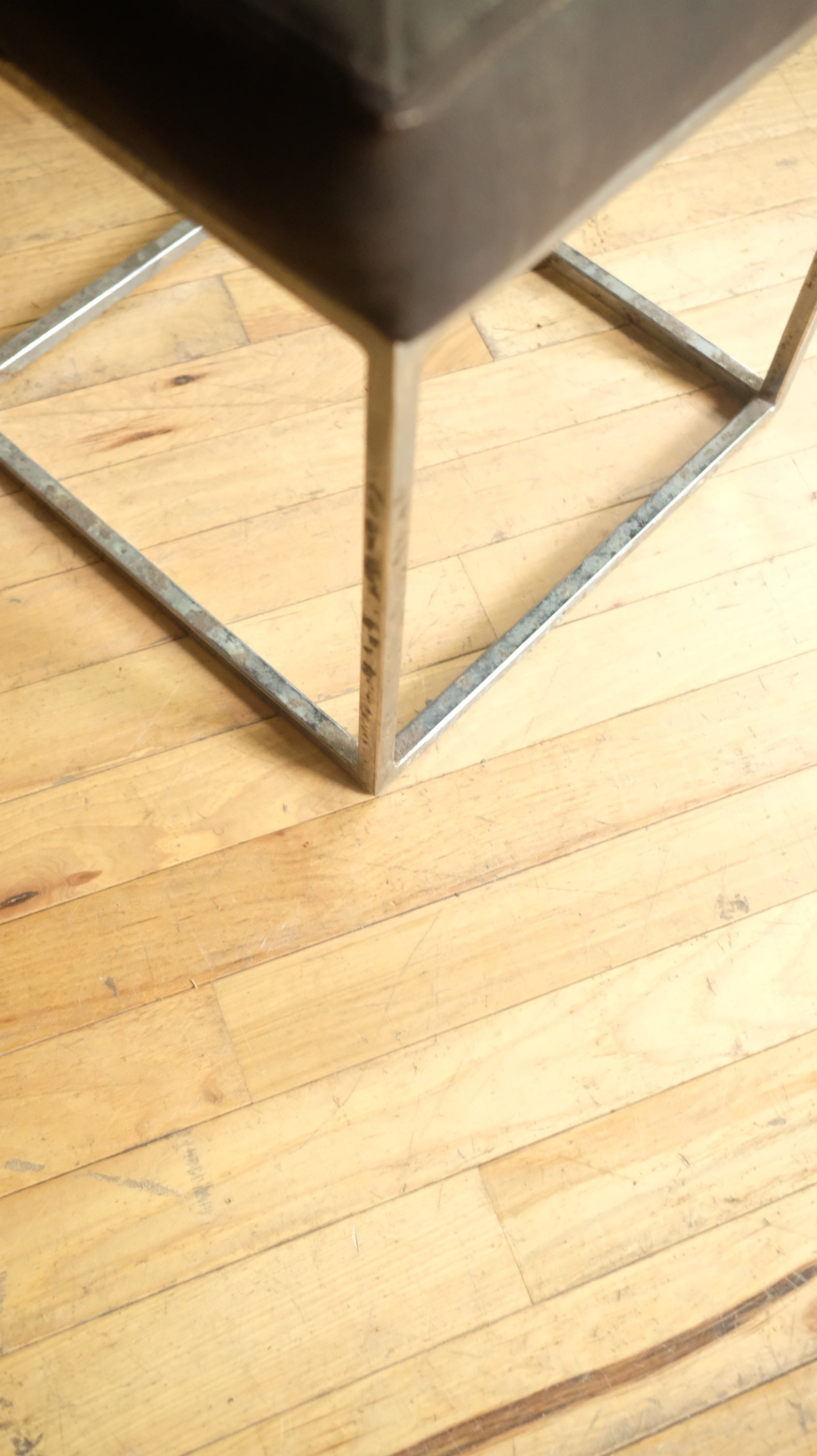 Suede and Metal Stools (Price Per)