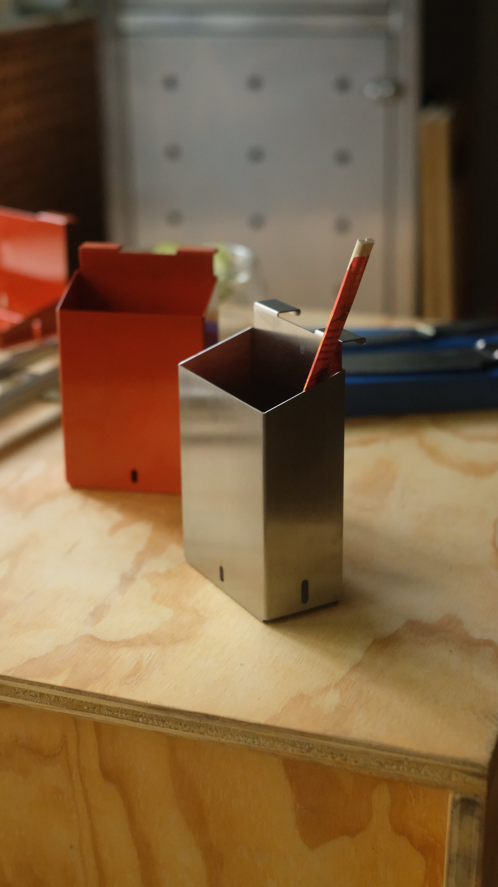Magnetic Rack System Container or Shelf by Veark
