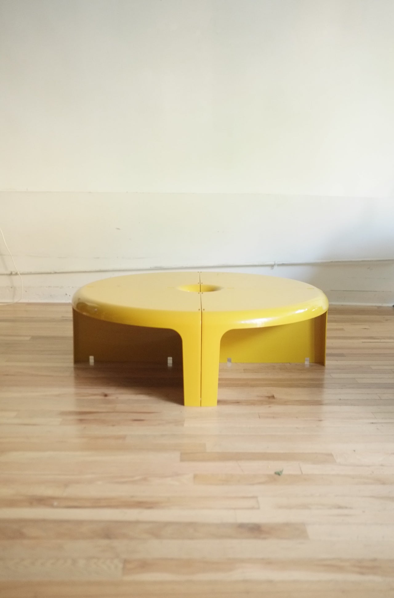 4/4 Coffee table by Rodolfo Bonetto (Honey Mustard)