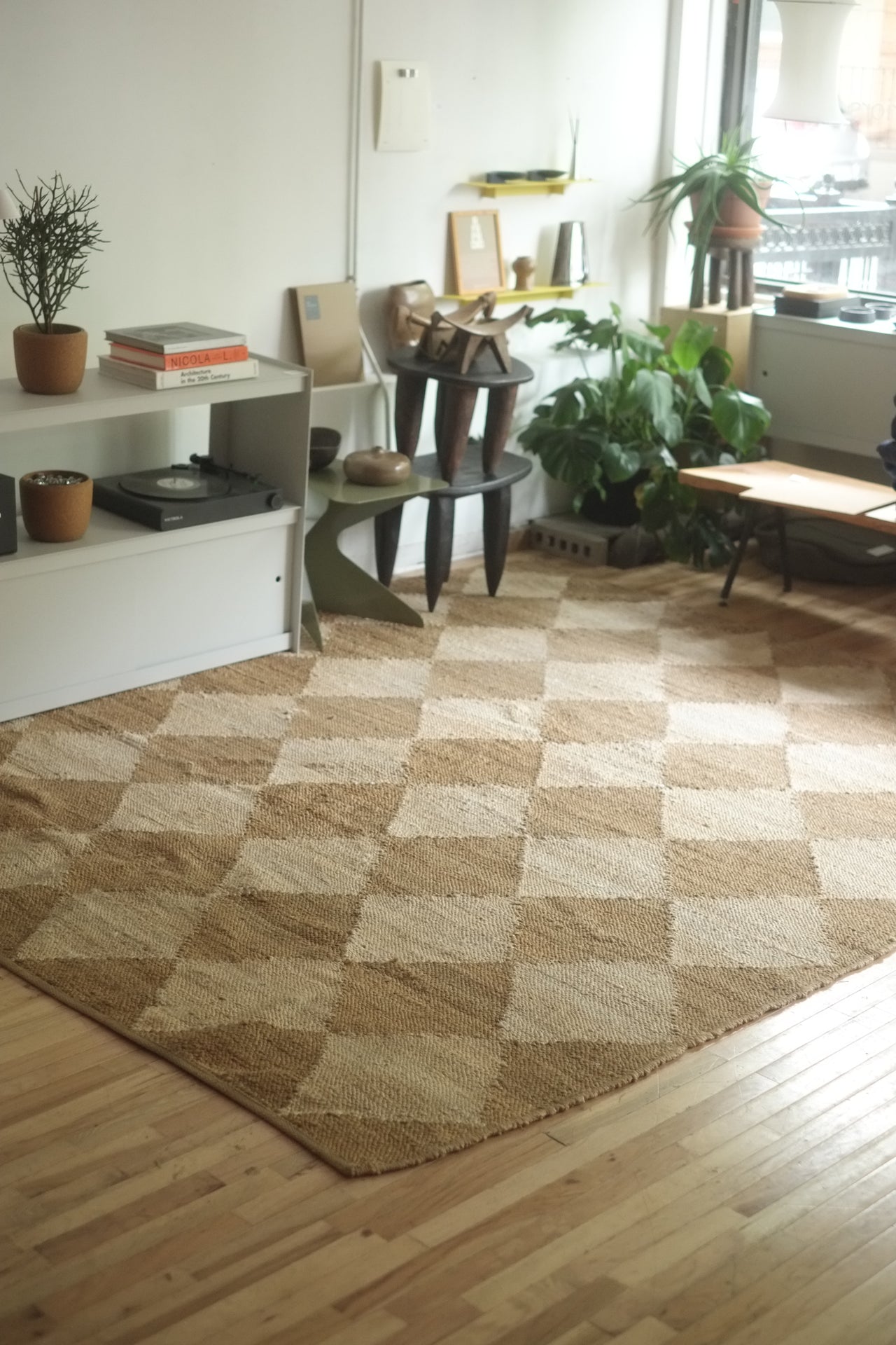 Jute patterned area rug 10' x 8.5'