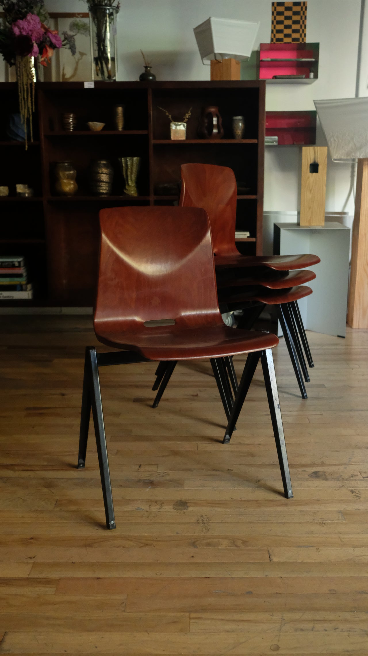 S22 Dining Chairs by Elmar Flötotto for Pagholz (Set of 4)