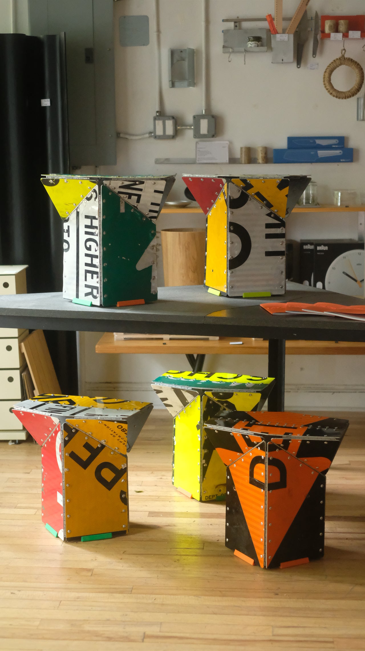 L.E.D Studio KARTN Stools