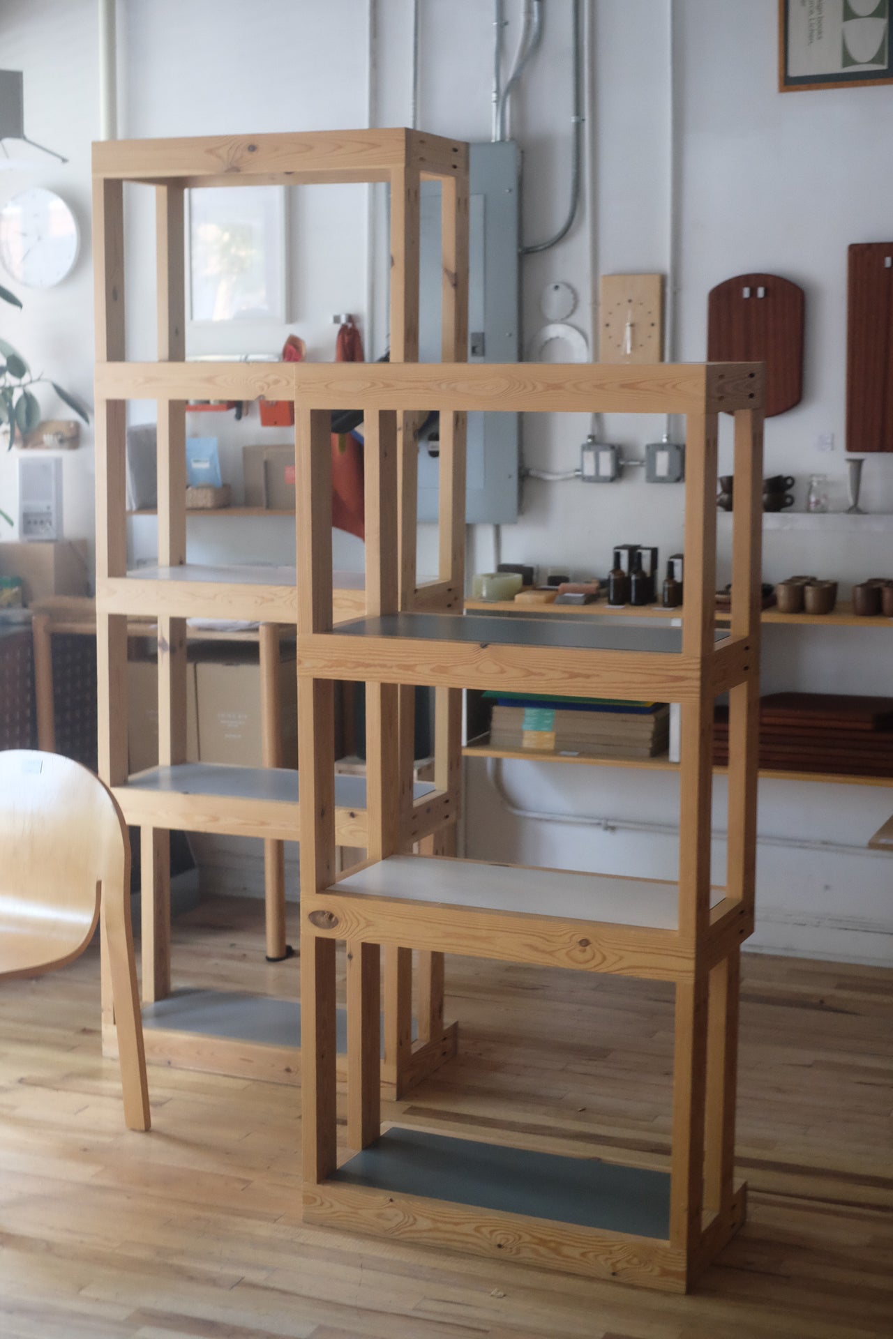 Custom Pine Shelves