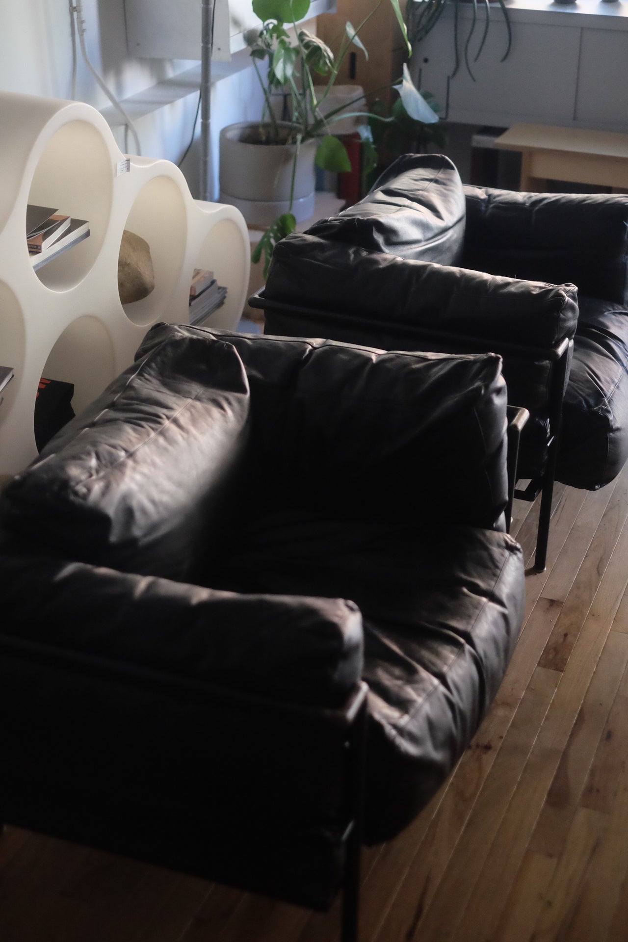 LC3 Lounge Chairs - Black Leather (Price Per)