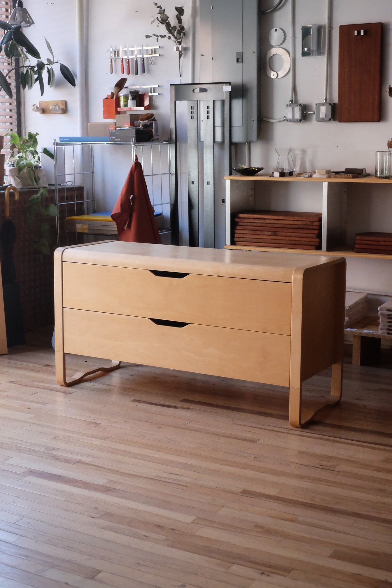 Vintage Bentwood Ikea Dresser