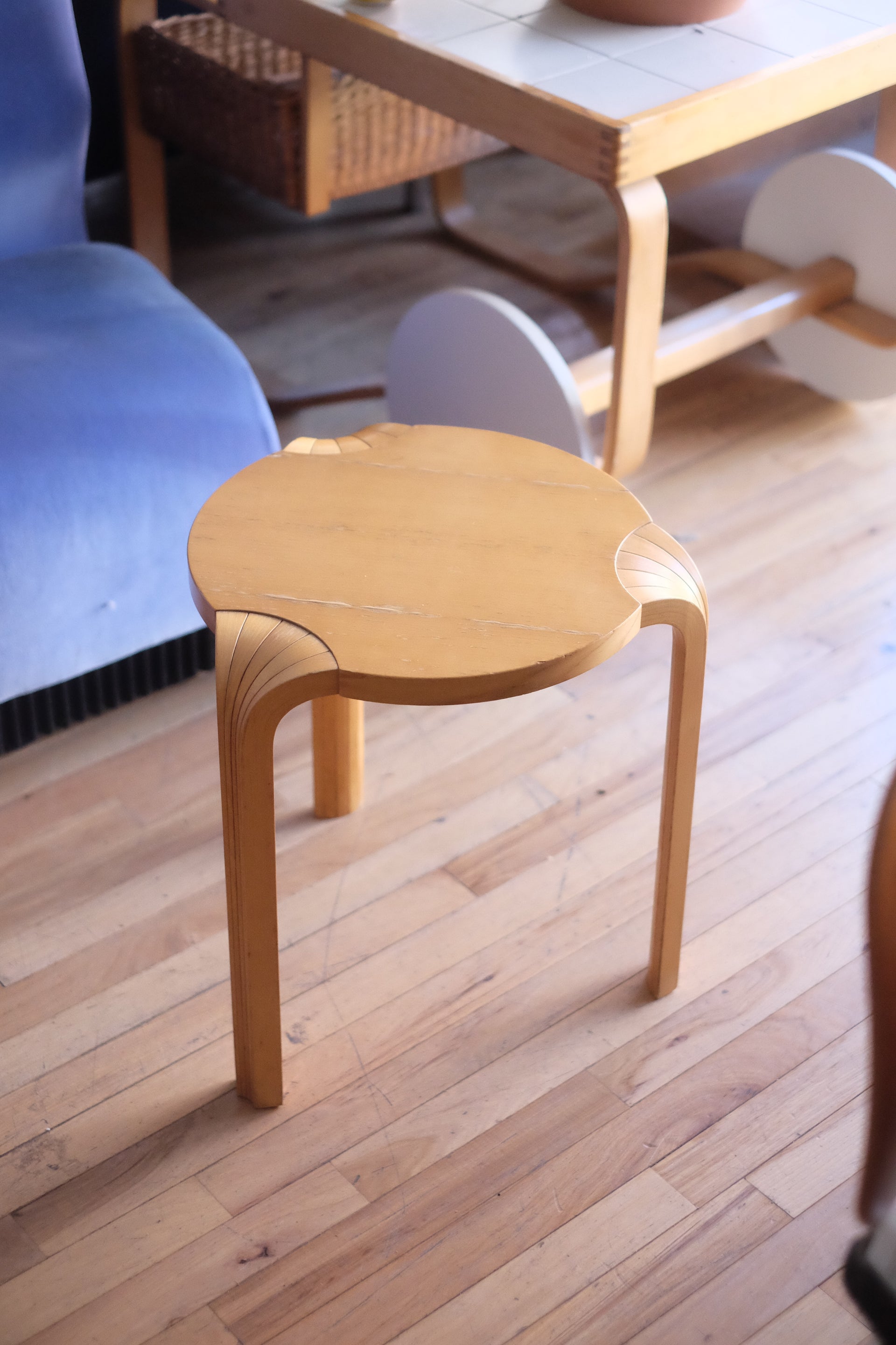 Alvar Aalto Stool X600 for Artek, 1960s