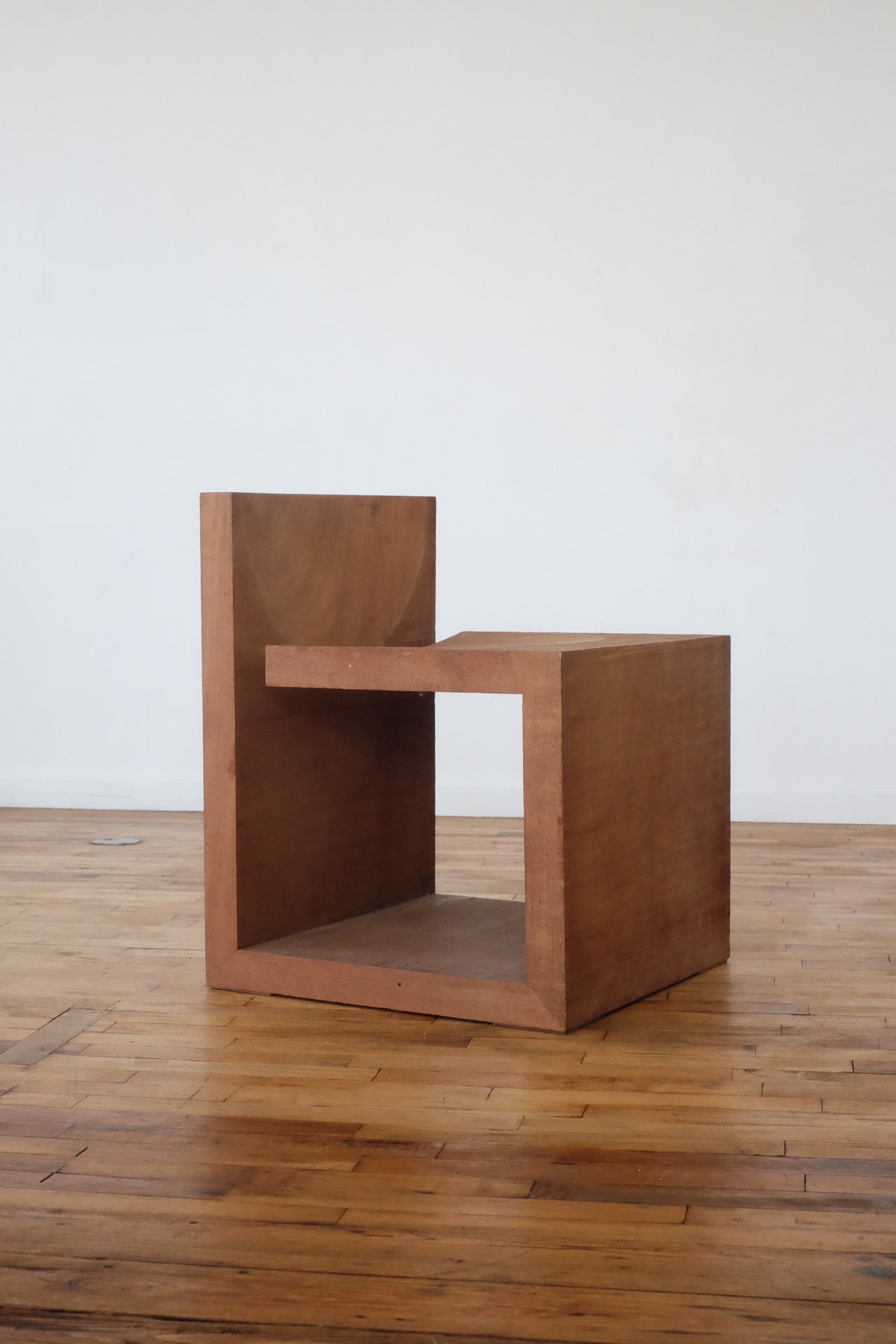 RENT: Geometric Wooden Chair