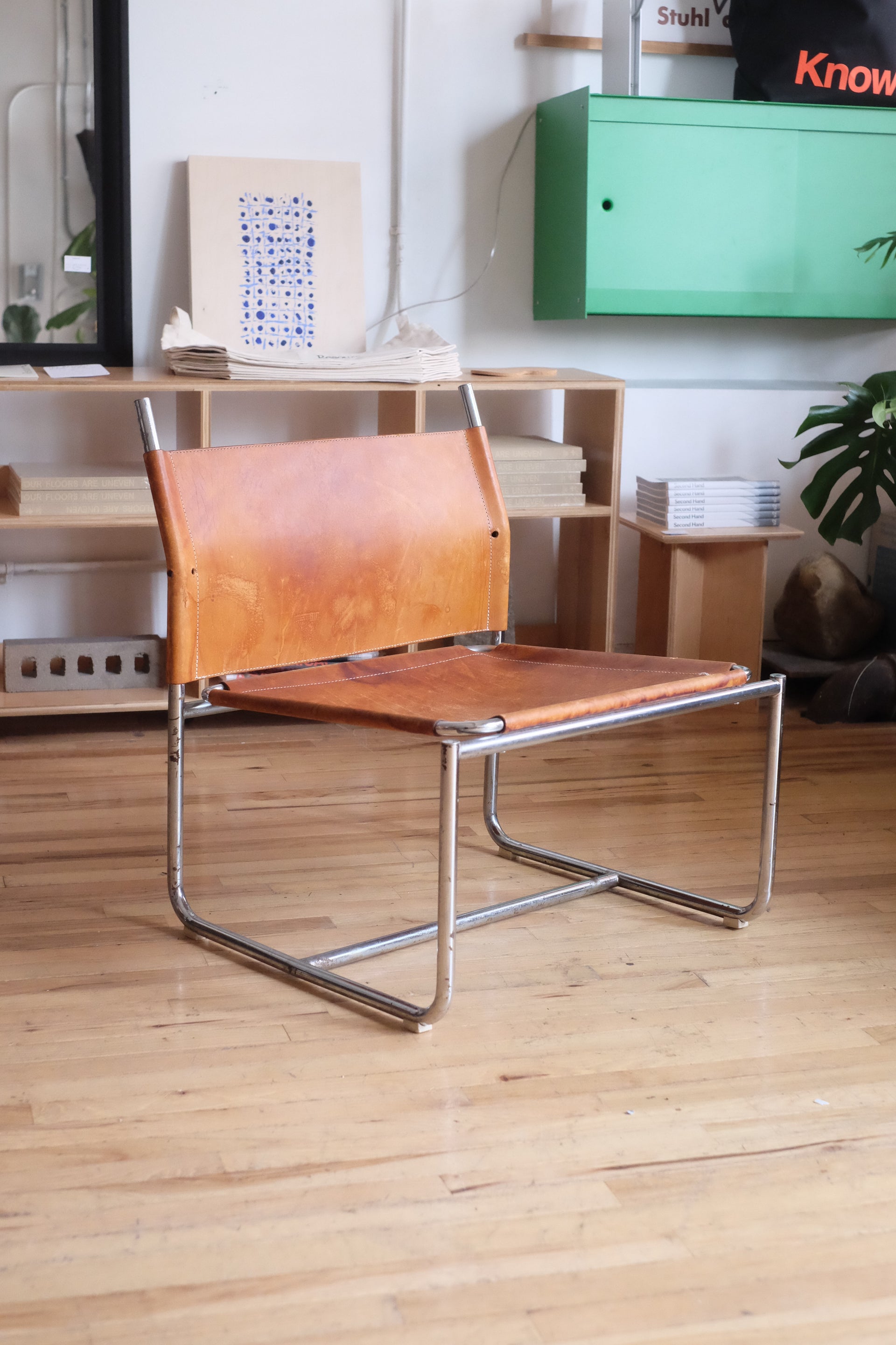 Leather Easy Chair by Karin Mobring