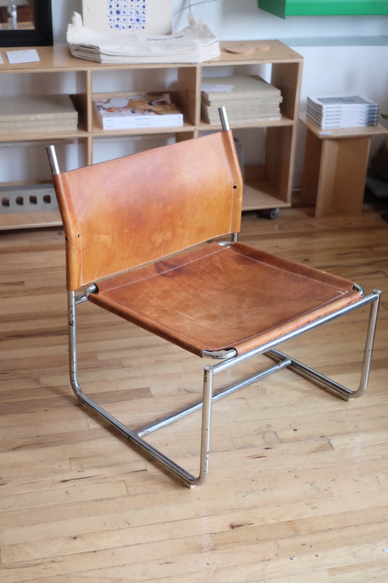 Leather Easy Chair by Karin Mobring