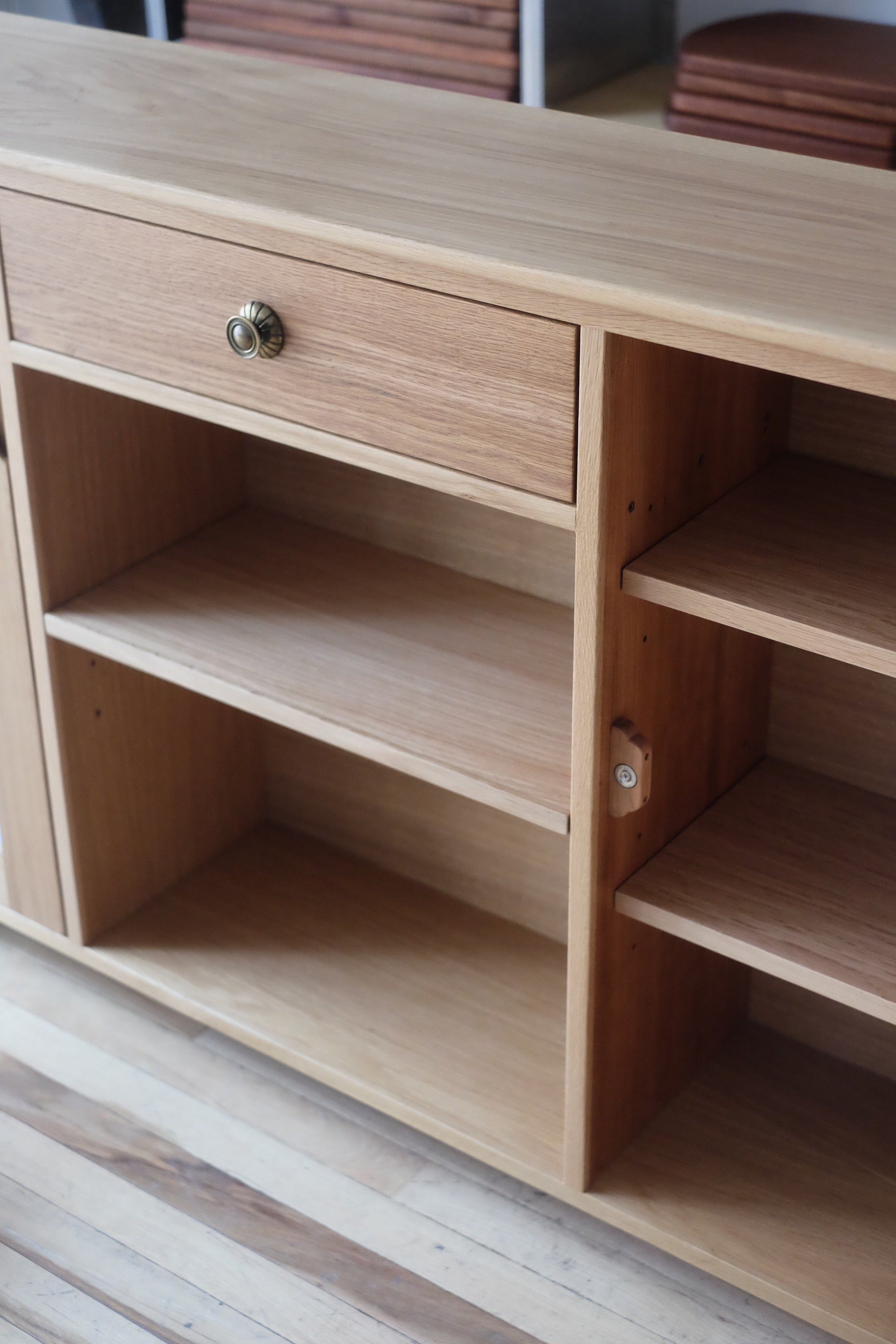 White Oak Shoji Cabinet