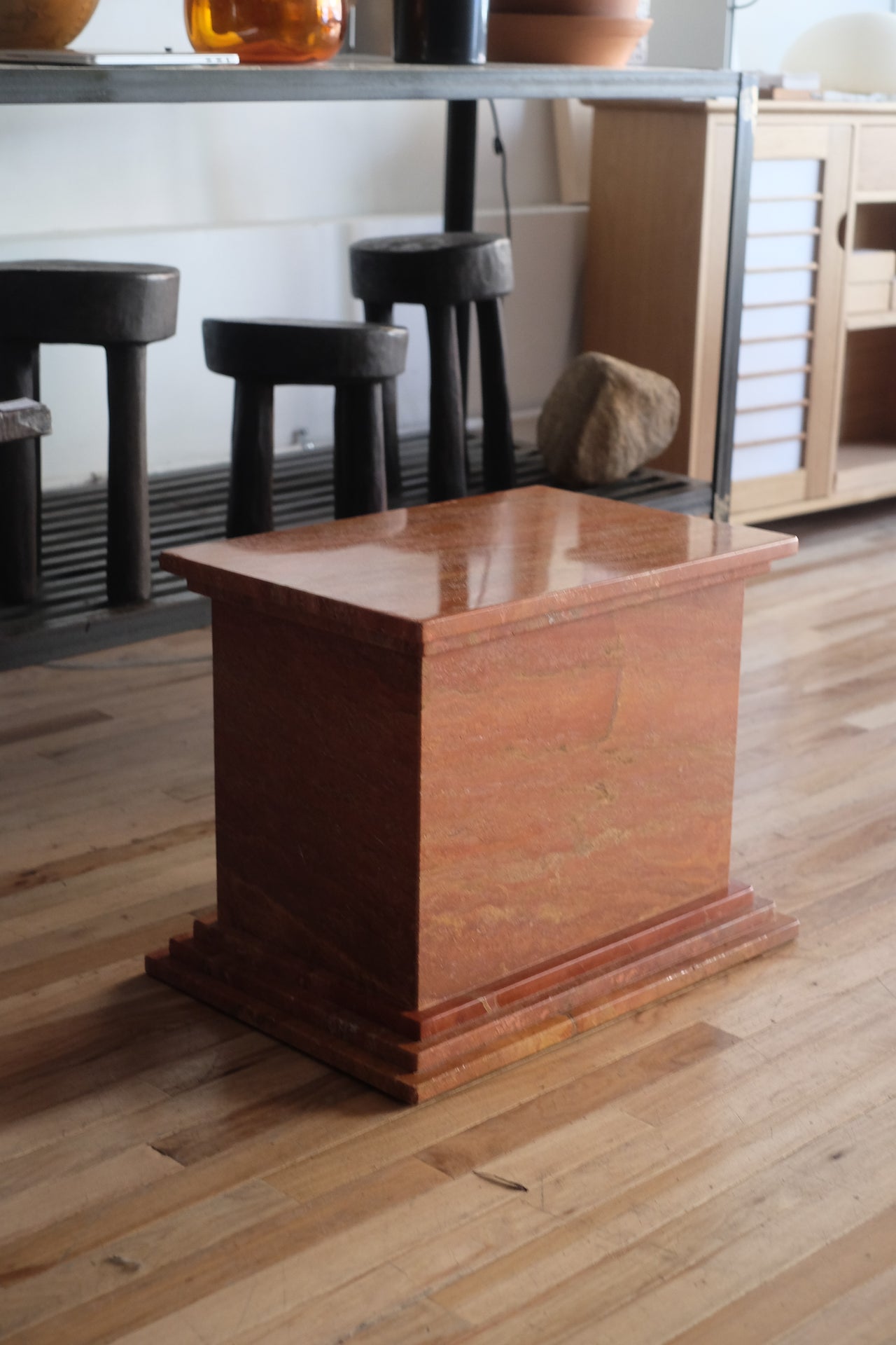 Solid Marble Side Table