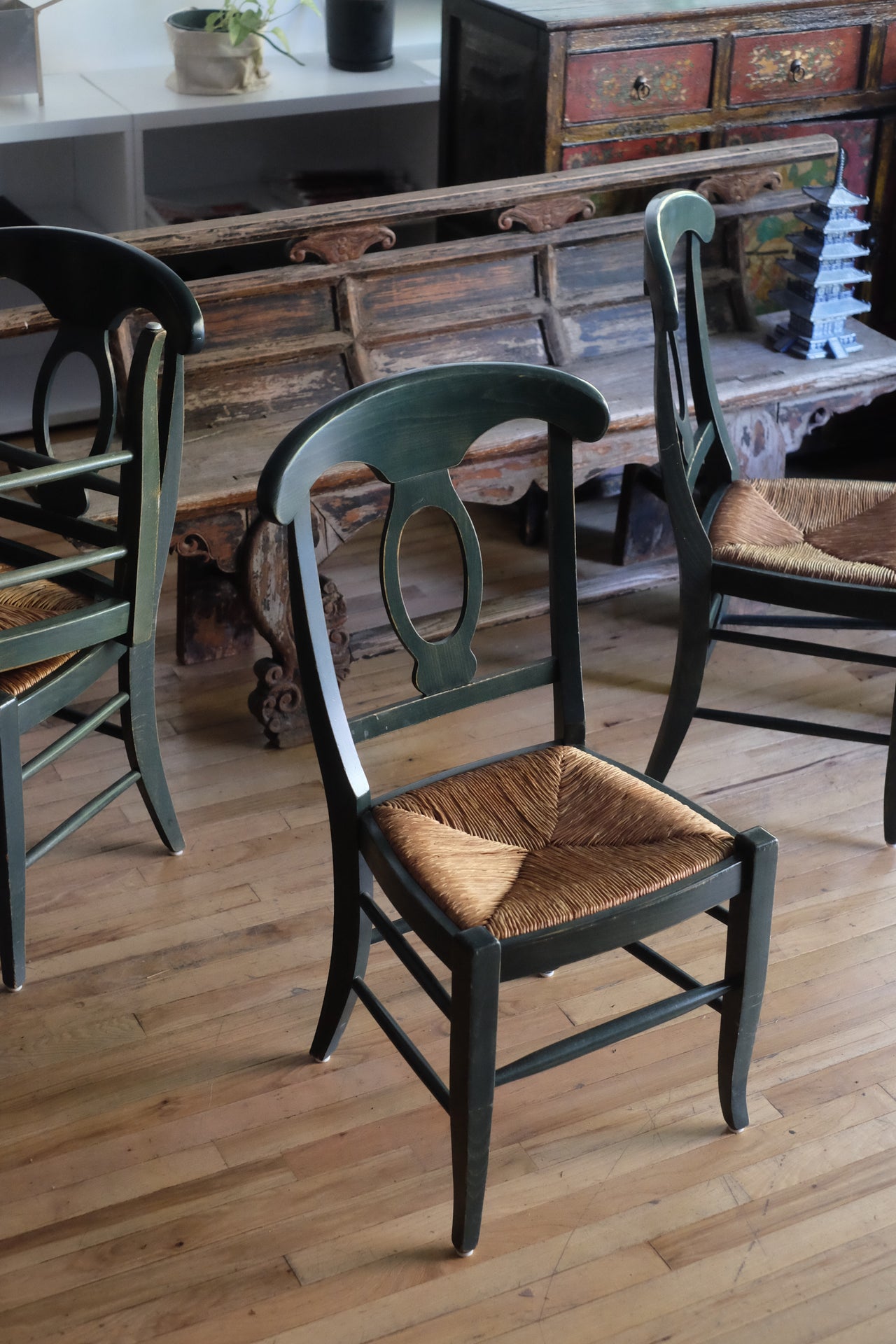 French Farmhouse Dining Chairs (Set of 4)