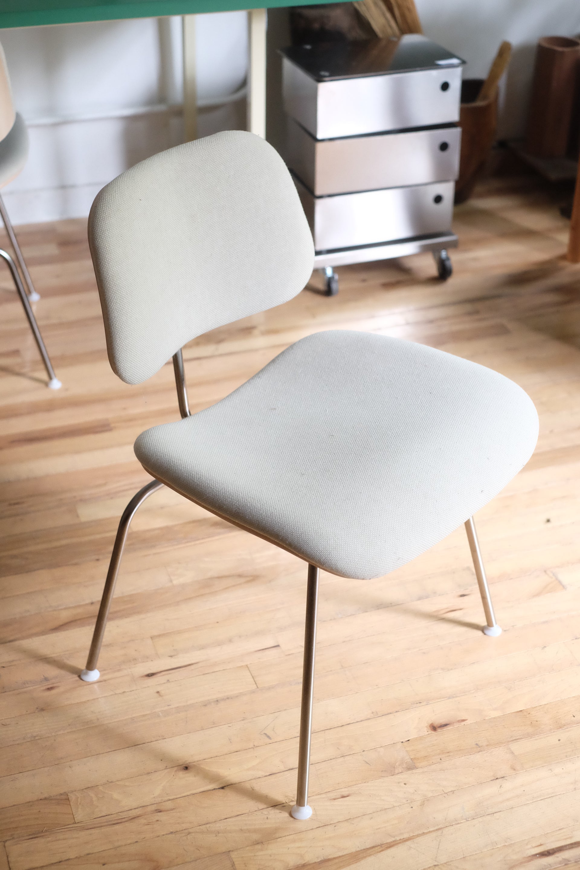 Upholstered Eames DCM Chair for Herman Miller (Price Per)