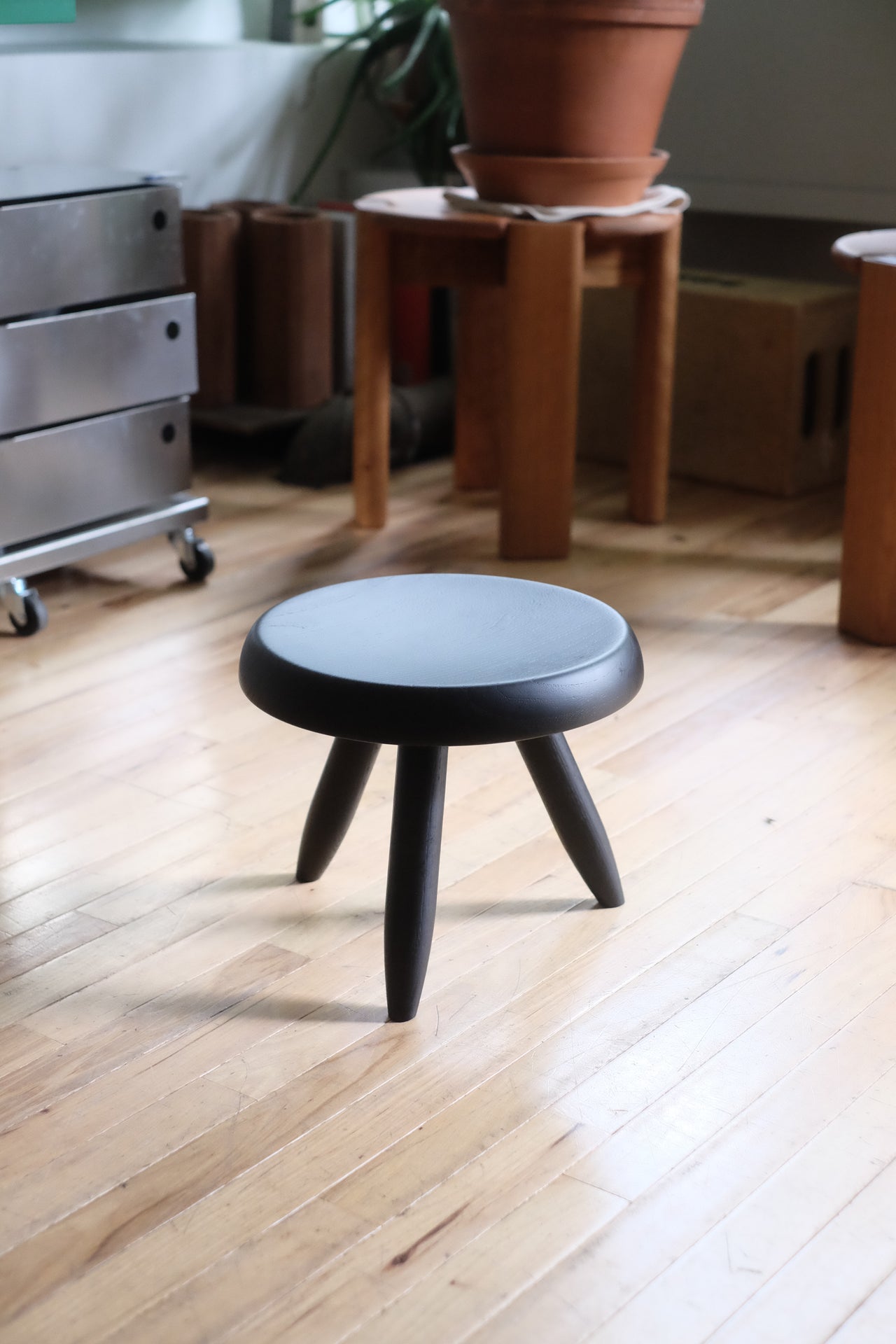 524 Tabouret Berger Stool by Charlotte Perriand for Cassina