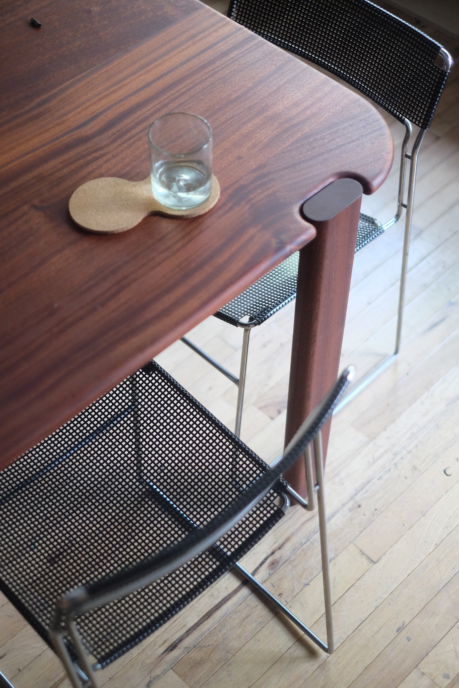 Perforated Chrome & Steel Chairs by Niels Jorgen Haugesen for Magis (Set of 4)