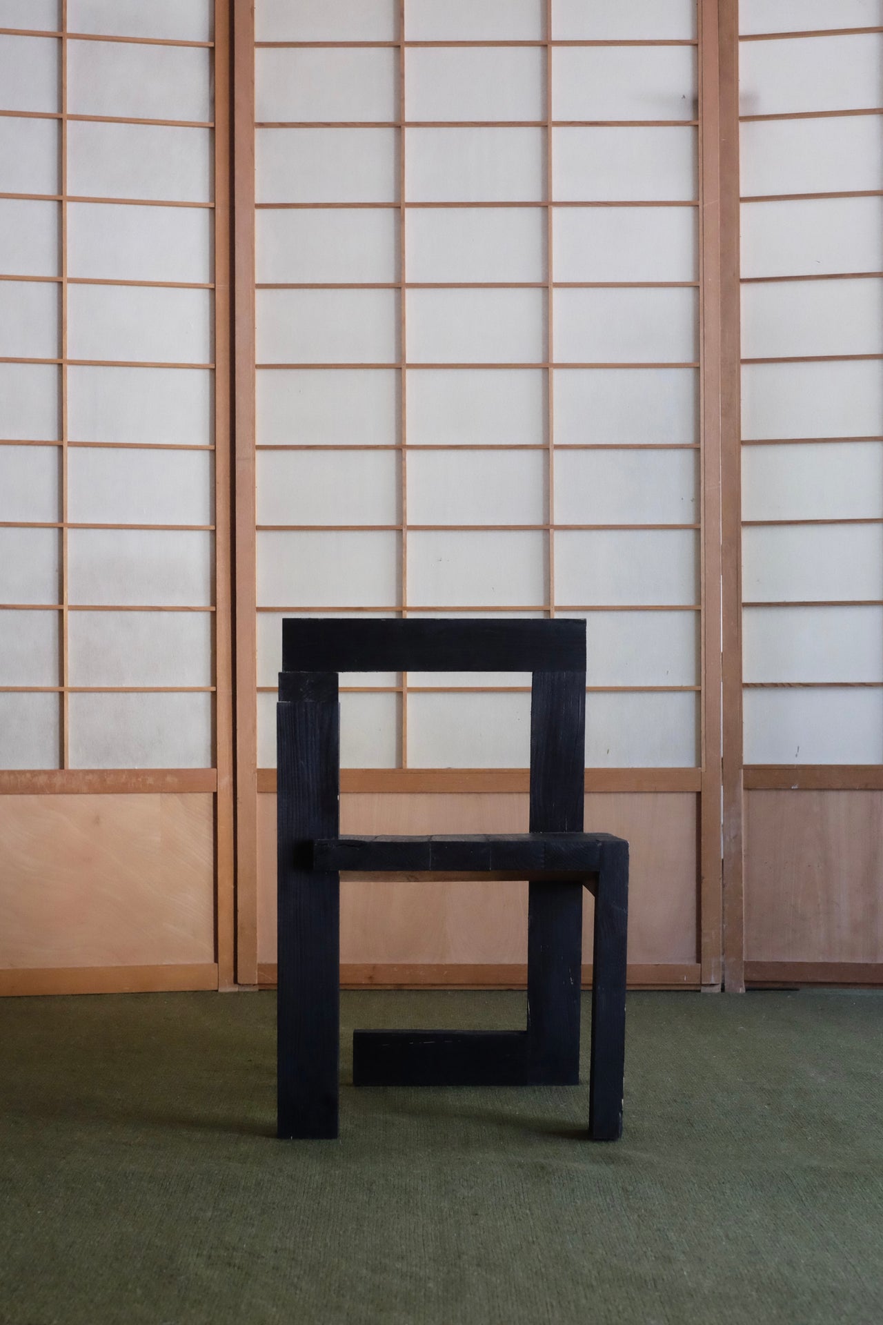 RENT: Steltman Chair by Gerrit Rietveld