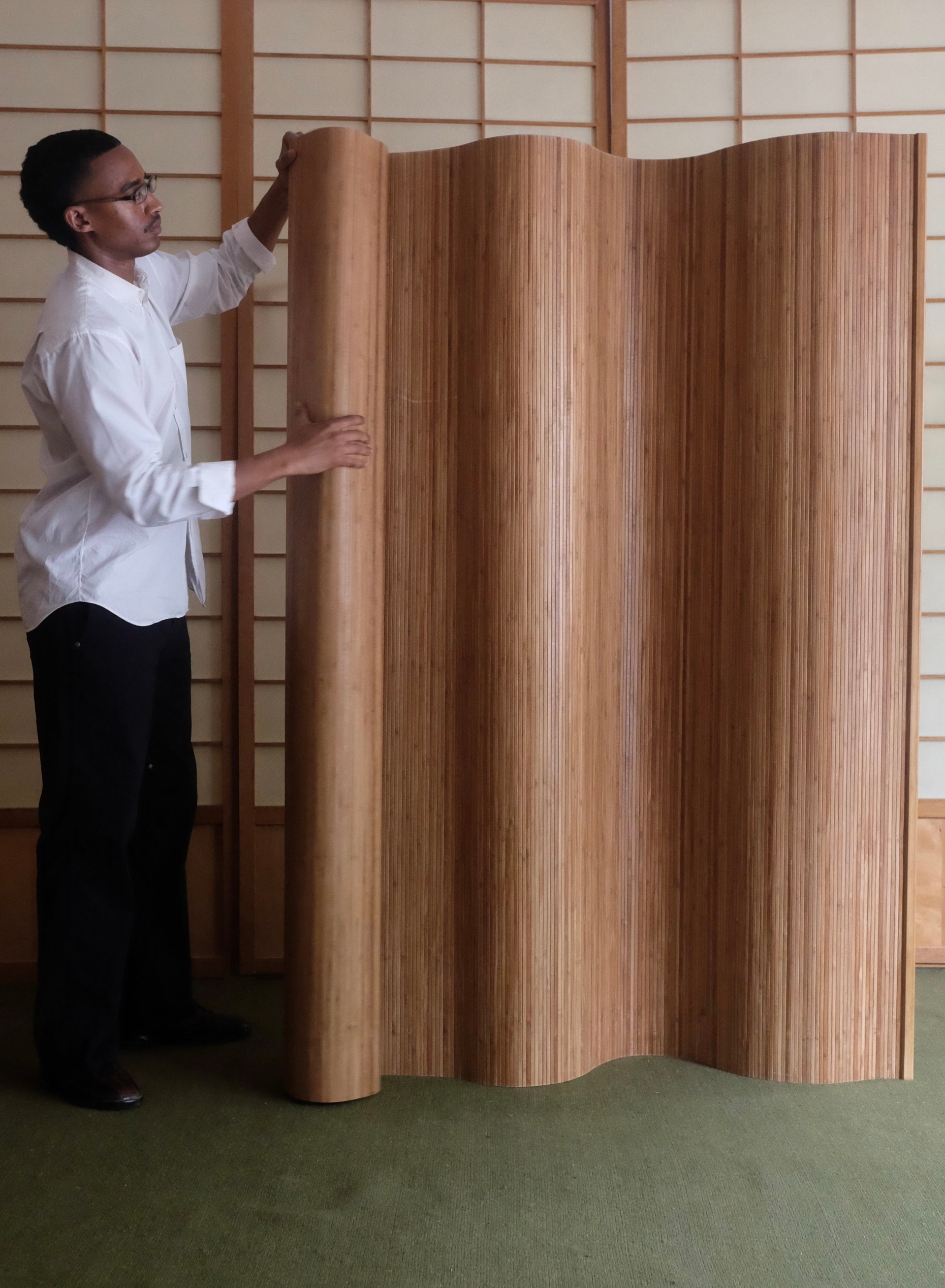 Rent: Bamboo Room Divider in NATURAL