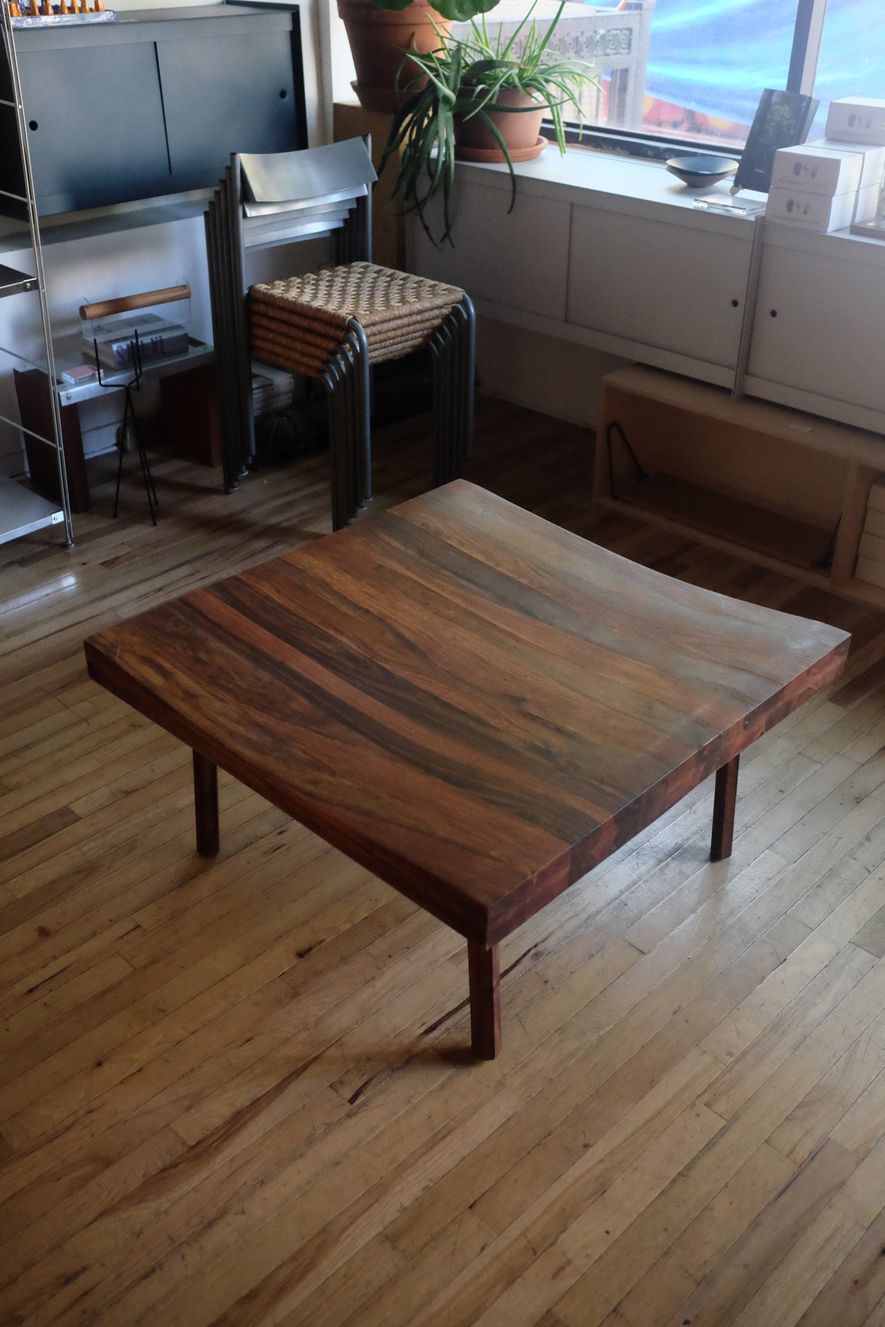Chunky Rosewood Coffee Table