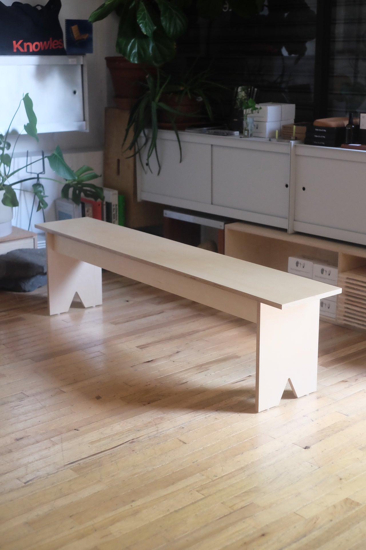 Baltic Birch Bench for Everest Isle