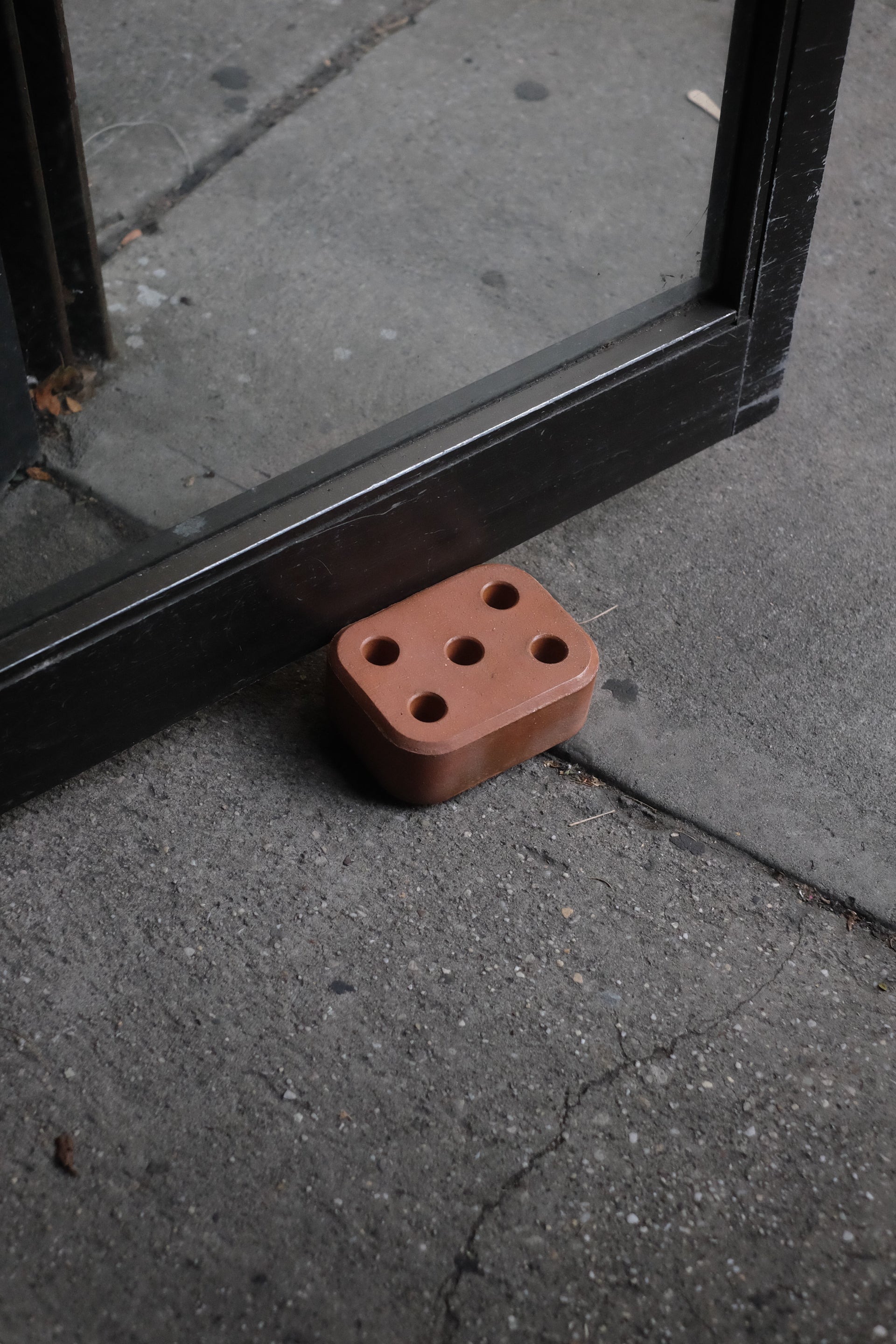 Brick Door Stop / Umbrella Stand by Moheim