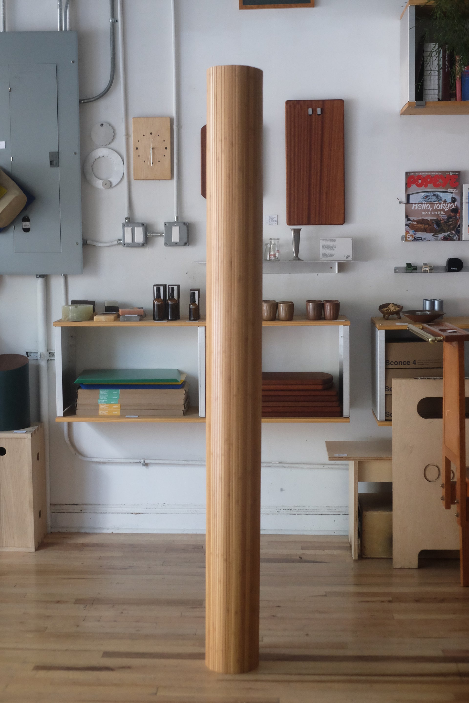 Bamboo Room Divider in NATURAL