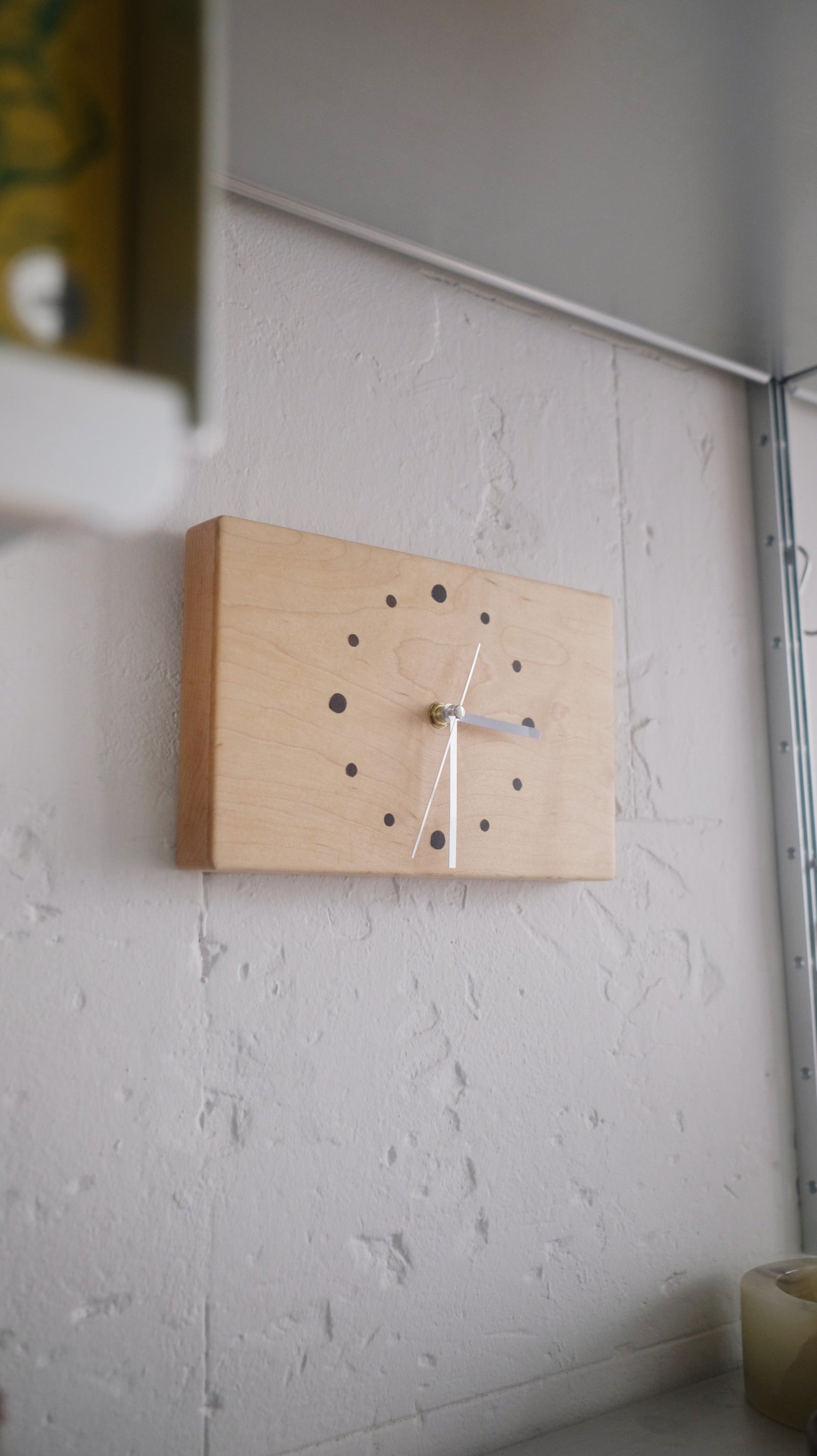 Lichen Maple Wall Clock 01