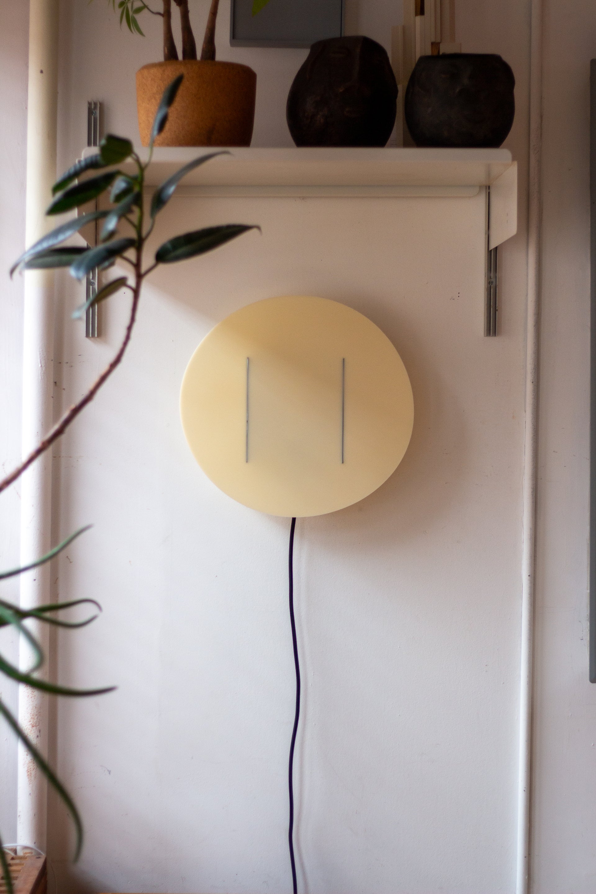 Puddle Sconce (BUTTER) by Christine Espinal & Alvaro Ucha Rodriguez
