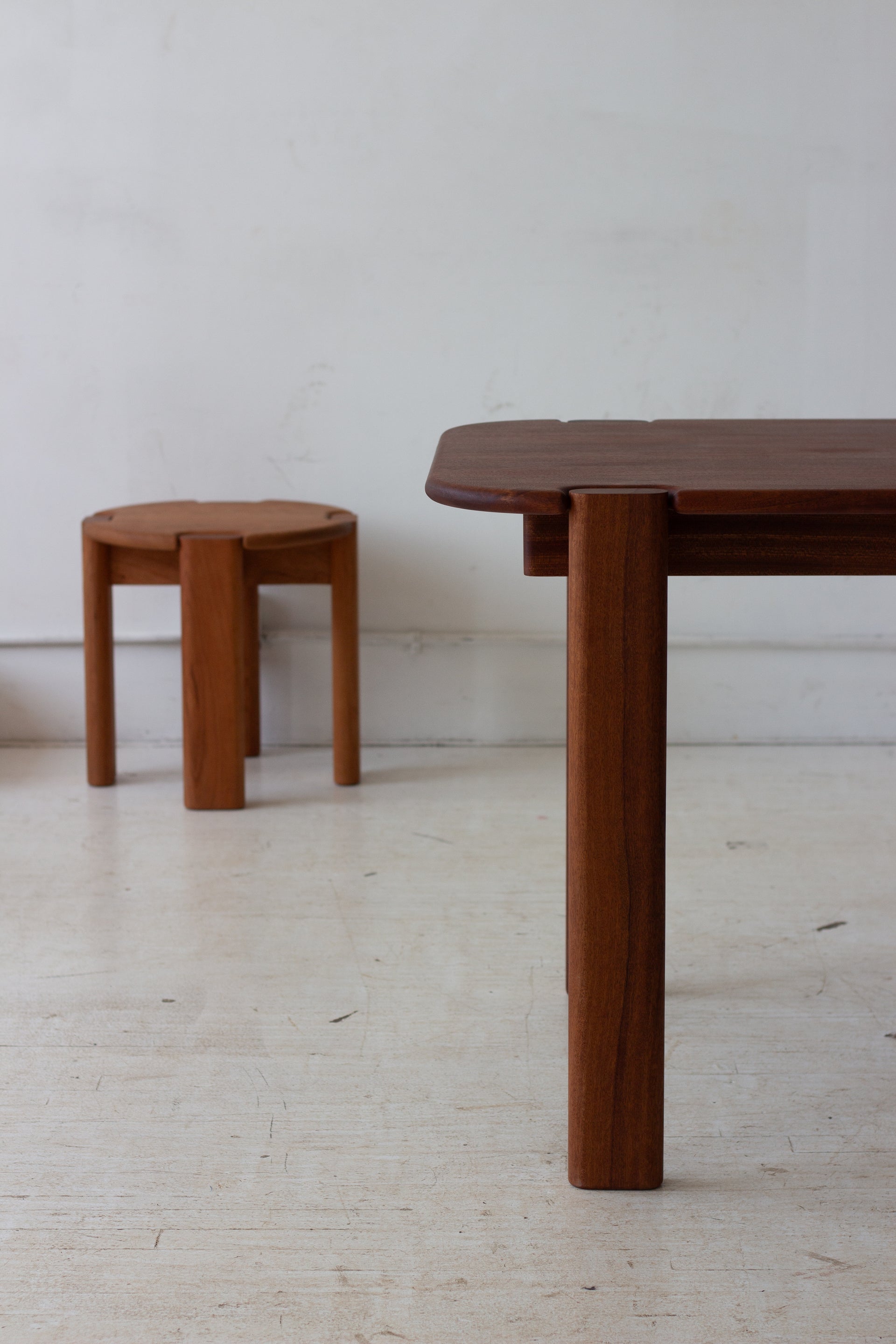 Rectangular 'Shmuel' in Sapele by Aidan Elias