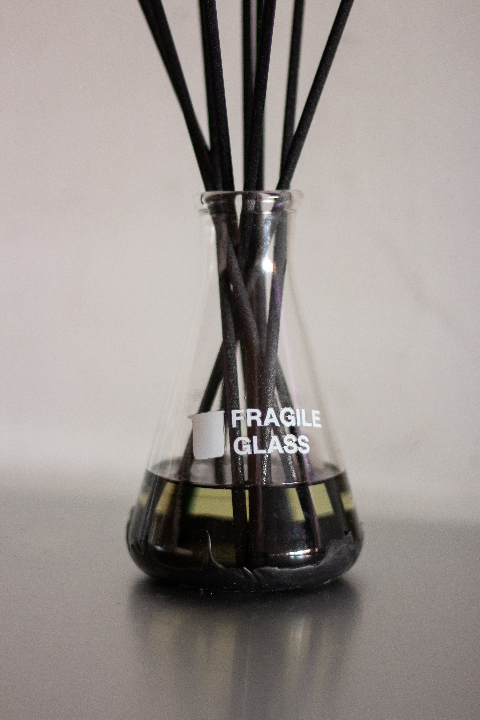 FRAGILE GLASS Reed Diffuser Flask Set - lichennyc