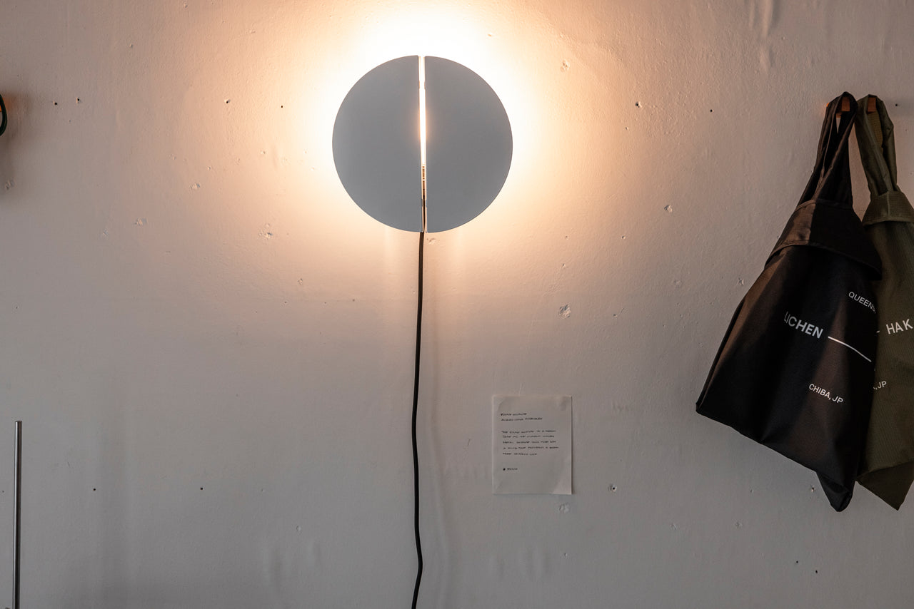Lichen x Hako Round Sconce by Alvaro Ucha Rodriguez