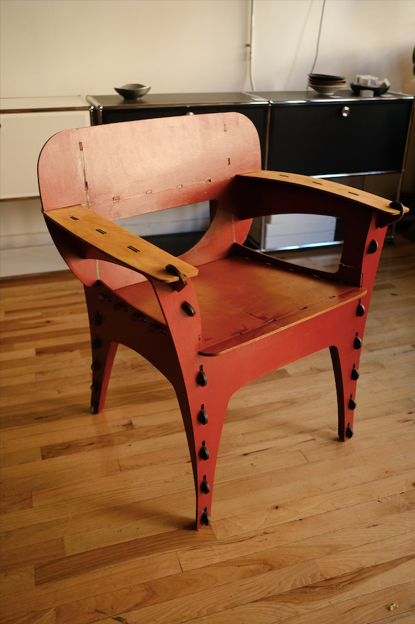 Puzzle Chair by David Kawecki (As is)