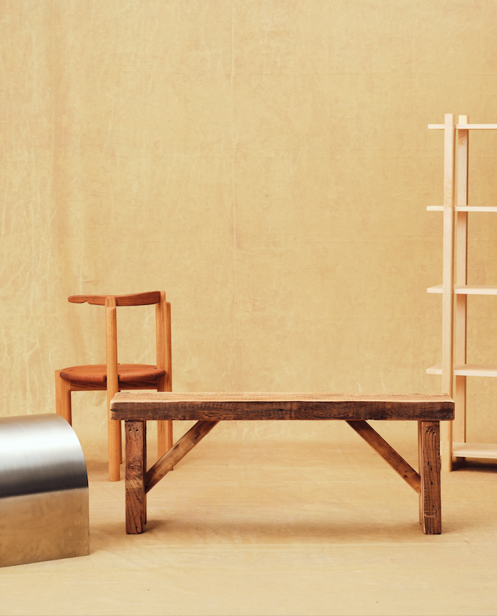 Chunky Reclaimed Bench