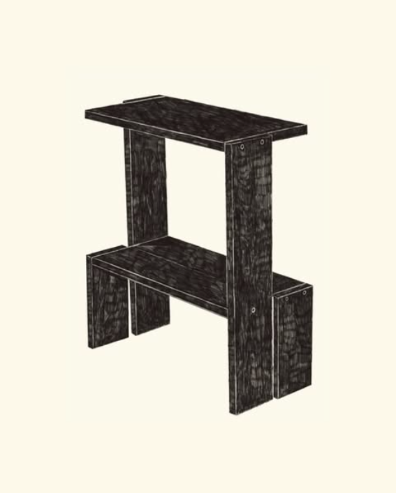 DOD Prototype Table by Reynaldo Studio