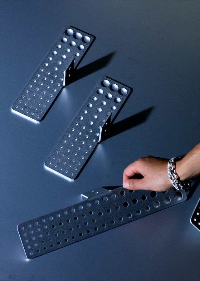 Wall mounted Aluminum Paint Brush Holders by AKZ tools