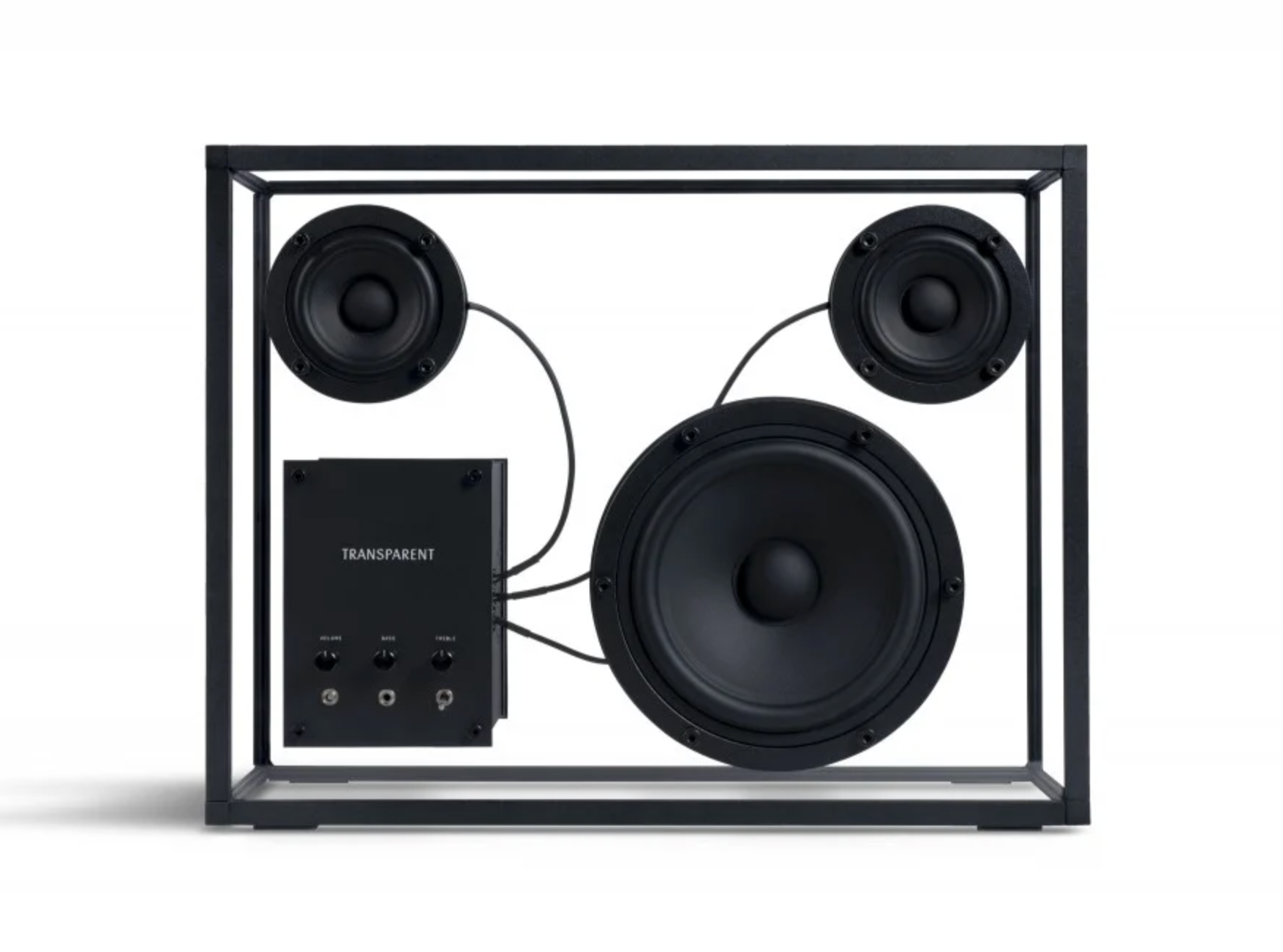 Transparent Speaker - Large - (Multiple Colors)