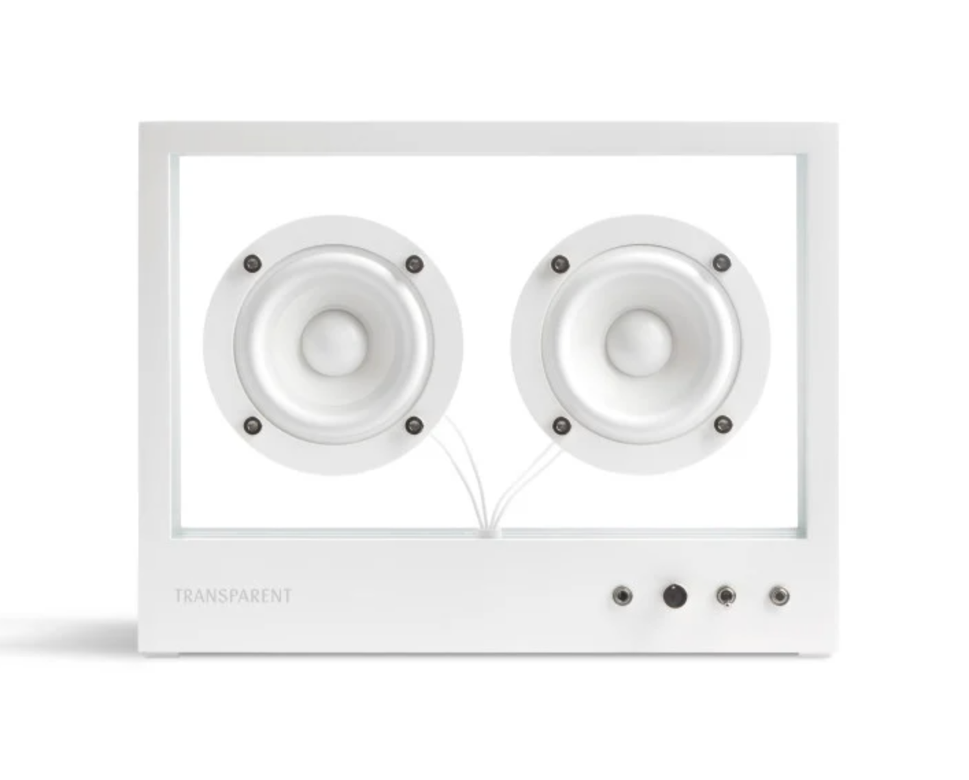 Transparent Speaker - Small - (Multiple Colors)