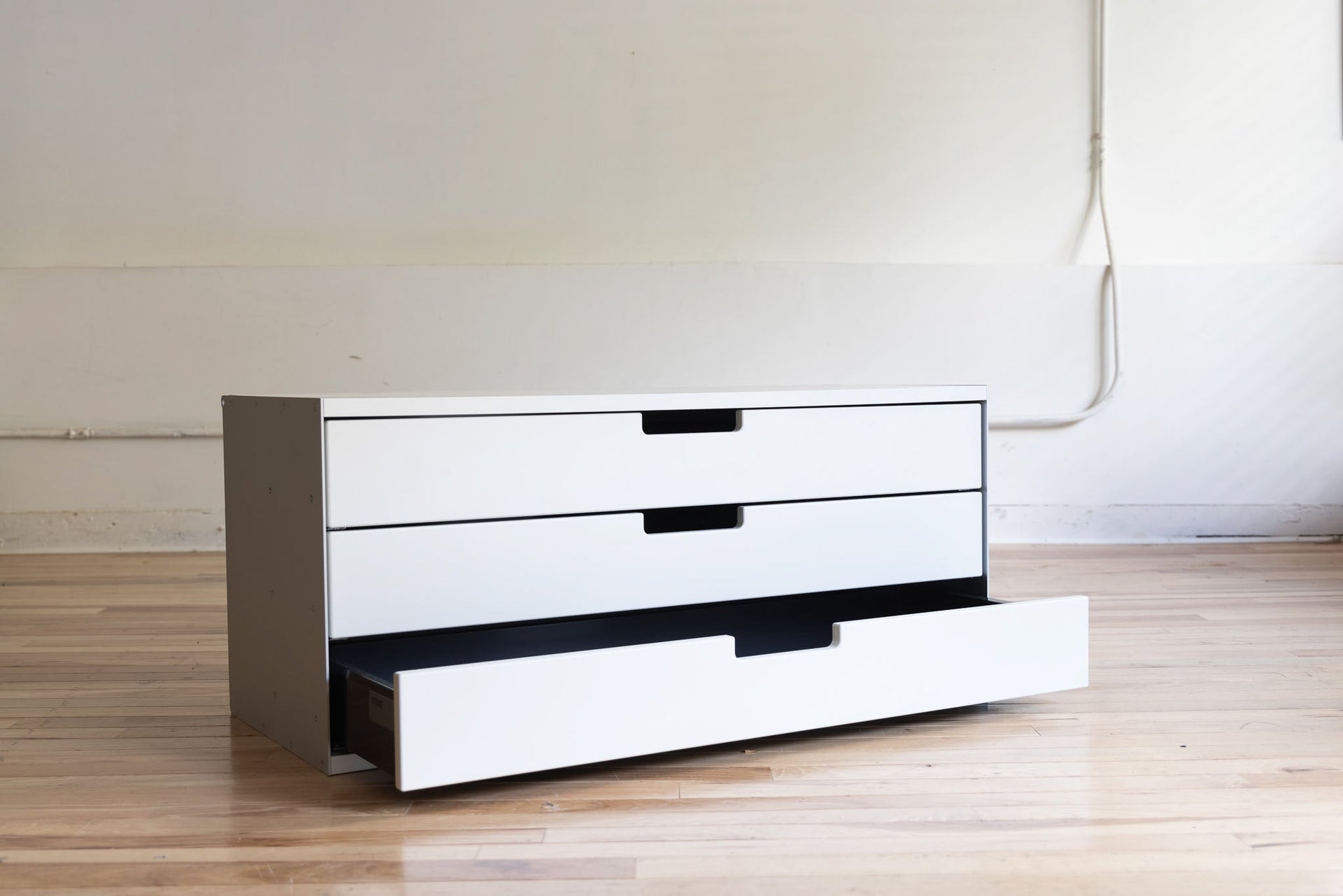 Three Drawer Cabinet (off-white) by Dieter Rams for Vitsœ
