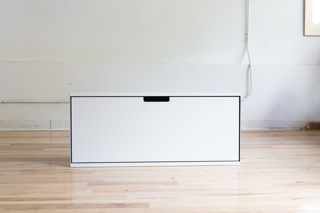 One Drawer Cabinet (off white) by Dieter Rams for Vitsœ