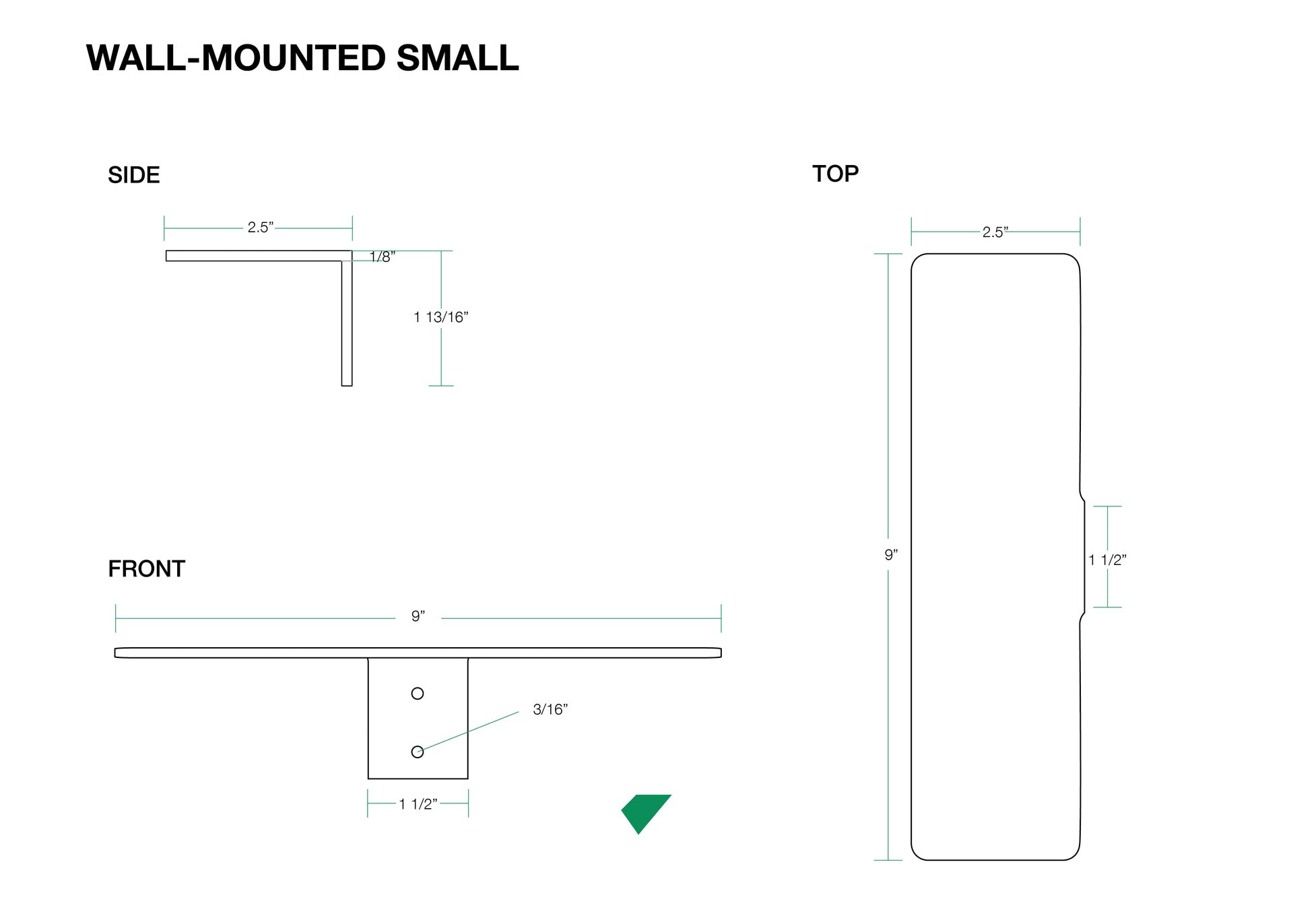 Wall mounted Aluminum Paint Brush Holders by AKZ tools