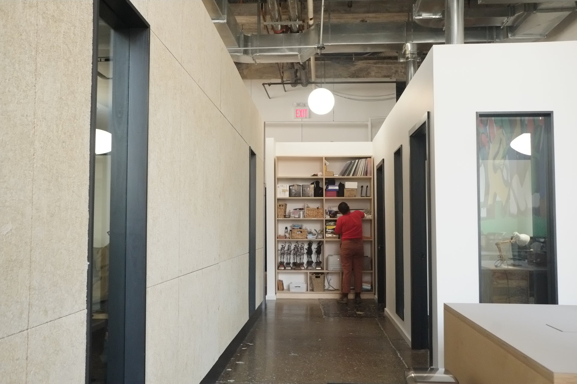 Ghostly Office Interior