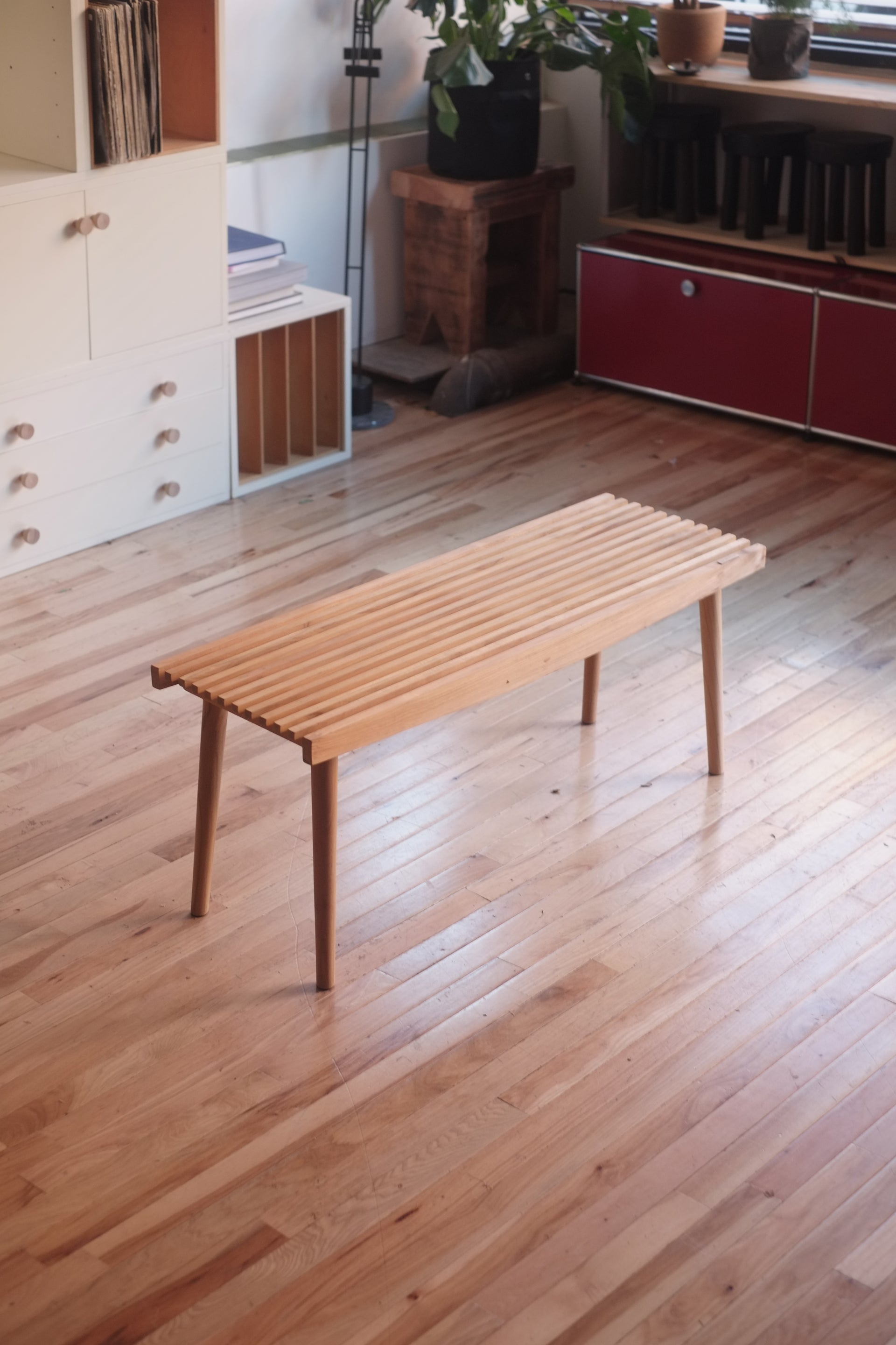 Coffee table bench by Spring Copenhagen (Teak)