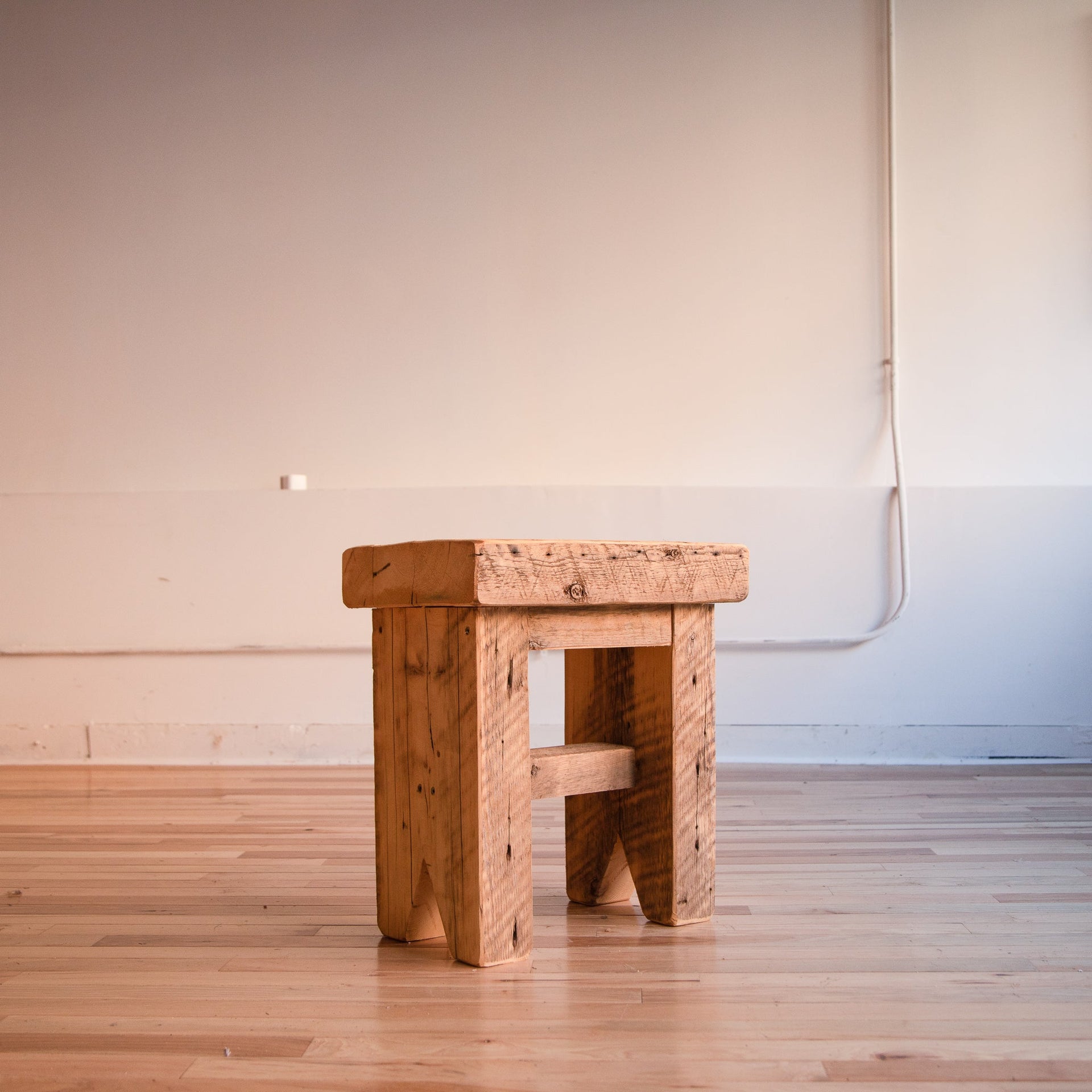 Rent: Chunky Reclaimed Stool